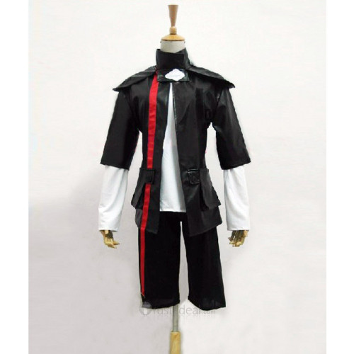 Guilty Crown TSUGUMI Black Cosplay Costume