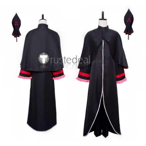 Re Zero Starting Life In Another World Witch Cult Black Purple Uniform Halloween Cosplay Costumes