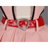 Vocaloid Miku Hatsune Heart Hunter Demon Pink Cosplay Costume 1