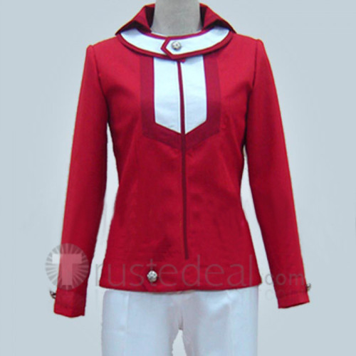 YuGiOh Jaden Yuki Red And White Suit Cosplay Costume