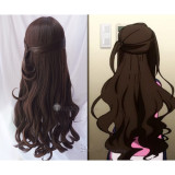 The Idolmaster Cinderella Girls Uzuki Shimamura Brown Cosplay Wig