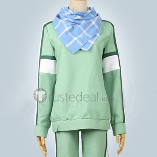 Beyond The Boundary Hiroomi Nase Green School Uniform Cosplay Costume