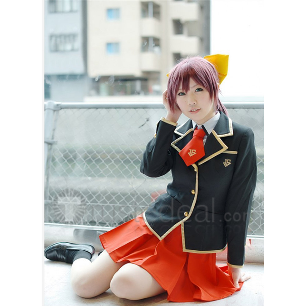 Baka to Tesuto to Shokanjuu Shimada Minami Cosplay Costume