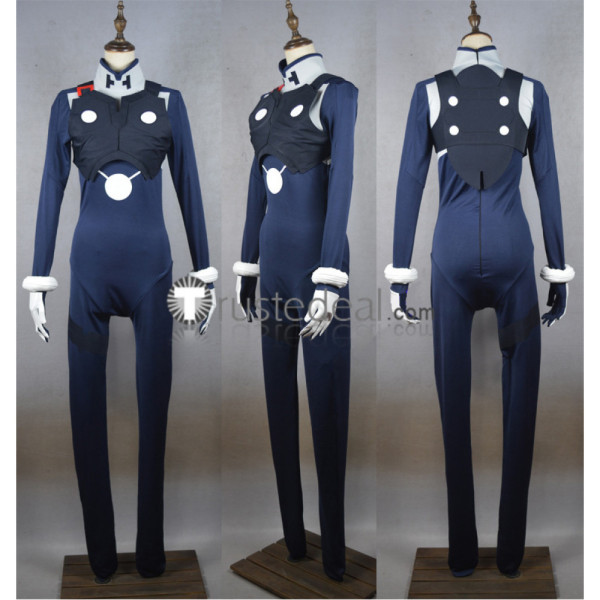 Darling in the Franxx Hiro Code 016 Pilots Battle Blue Jumpsuit Bodysuit Cosplay Costume