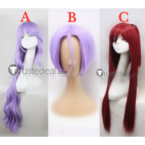 Re Zero Kara Hajimeru Isekai Seikatsu Julius Juukulius Anastasia Hoshin Thearesia Van Astrea Purple Red Cosplay Wigs