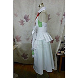 Pokemon Gijinka Gardevoir White Green Cosplay Costume