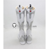 Final Fantasy XIV Alphinaud Leveilleur White Cosplay Shoes Boots