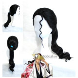 Bleach Kyouraku Shunsui Long Brown Black Styled Cosplay Wig 2 Colors