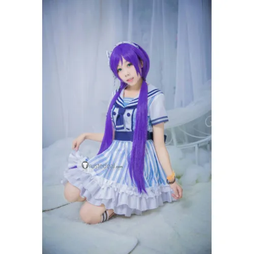 Love Live Nozomi Umi Nico Eli Maki Kotori Hanayo Rin Pirate Sailor Dress Cosplay Costumes