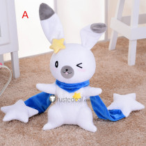Vocaloid Racing Miku 2017 Twinkle Snow Version Cosplay Rabbit Plush Toys