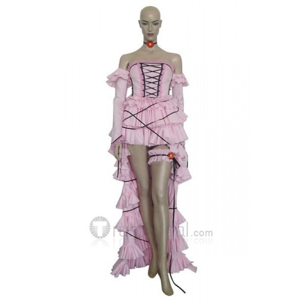 Chobits Chii Pink Cosplay Costume