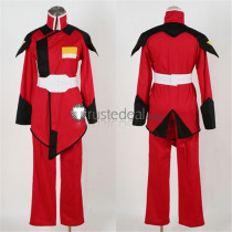 Mobile Suit Gundam SEED Athrun Zala Red Military Uniform Cosplay Costume