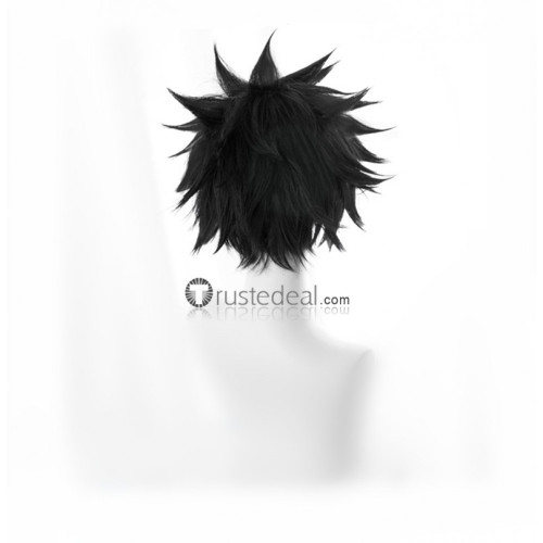 A Certain Magical Index Kamijou Touma Black Cosplay Wig