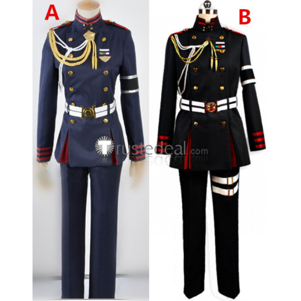 Seraph of the End Owari no Serafu Guren Ichinose Military Uniform Cosplay Costumes