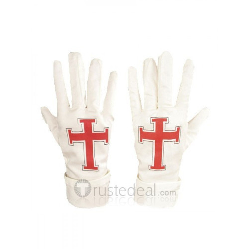 Trinity Blood Red Cross Gloves