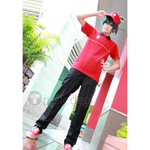 The Devil Is A Part Timer Satan Jacob MgRonald's Working Uniform Cosplay Costume