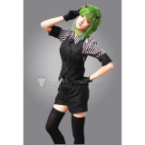 Vocaloid Gumi Poker Face Black Cosplay Costume