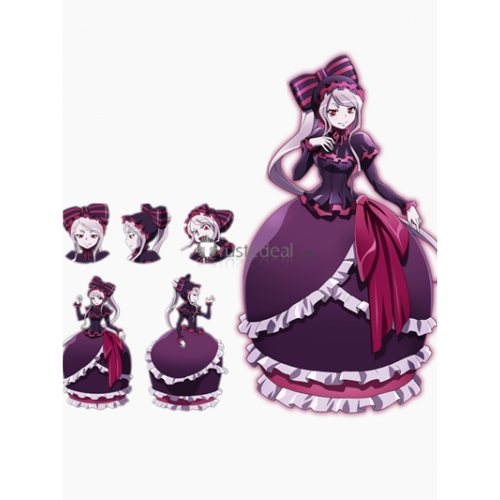 Overlord Shalltear Bloodfallen Floor Guardian Purple Cosplay Costume