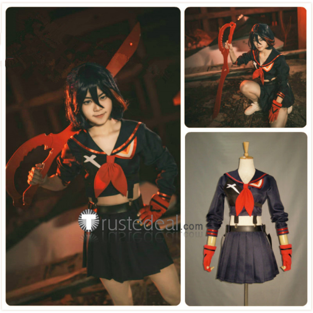 KILL La KILL Ryouko Matoi Dark Blue Cosplay Costume kill-la-kill-ryouko-matoi-dark-blue-cosplay-costume