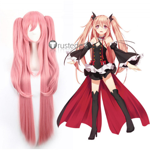 Seraph of the End Owari no Serafu Krul Tepes Pink Cosplay Wig