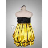 Vocaloid Kagamine Rin Yellow Dress Cosplay Costume
