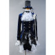 Black Butler Ciel Phantomhive Navy Blue Velvet Cosplay Costume