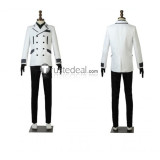 Tokyo Ghoul Re  Season 3 Kuki Urie Quinx CCG Uniform White Cosplay Costume