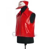 The King Of Fighters Terry Bogard Red Jacket Cosplay Costume
