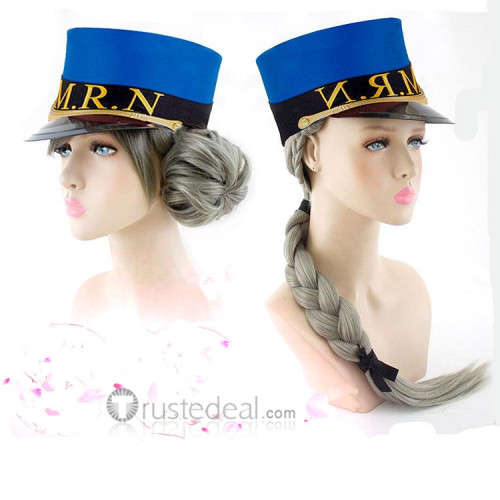Persona5 Twins Caroline and Justine Gray Cosplay Wigs