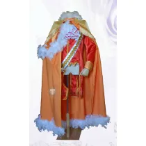 Hetalia Axis Powers America Alfred F Jones Chess King Orange Cosplay Costume