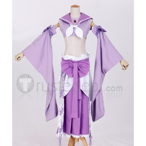 Pokemon Gijinka Espeon Purple Cosplay Costume