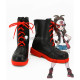 Pokemon Hilda Touko Black Cosplay Shoes Boots