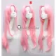 Revolutionary Girl Utena Tenjo Utena Long Pink Styled Cosplay Wigs