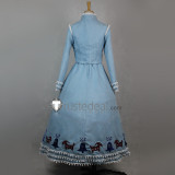 Olaf's Frozen Adventure Anna and Elsa Dress Cosplay Costumes