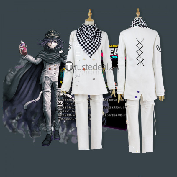 Danganronpa v3 Kokichi Oma White Cosplay Costume