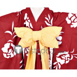 XxxHolic Yuuko Ichihara Red Kimono Cosplay Costume