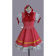 Cardcaptor Sakura Red White Battle Uniform Cosplay Costume