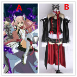 Owari no Serafu Seraph of the End Bloody Blades Game Krul Tepes Black White Cosplay Costumes