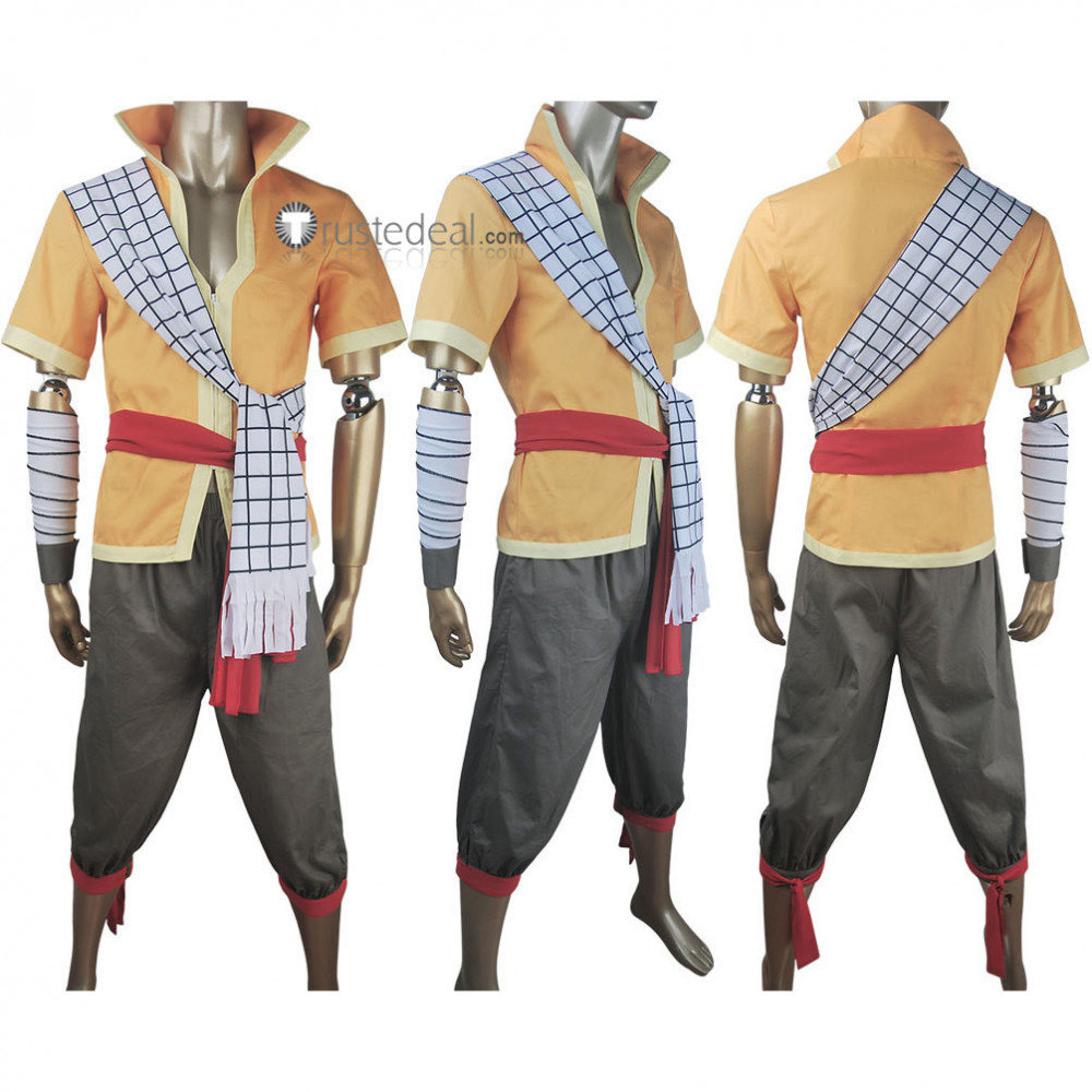 Fairy Tail Dragon Cry Natsu Dragneel Cosplay Costume