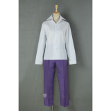 Psycho-Pass Makishima Shogo White Overcoat Purple Pants