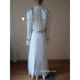 Cardcaptor Sakura Clear Card Li Syaoran White Formal Dress Cosplay Costume