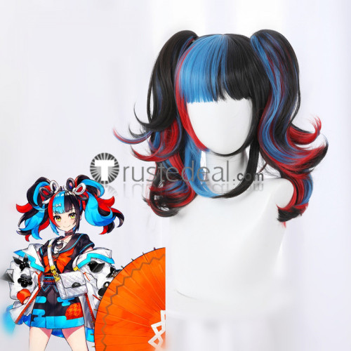 Fate Grand Order Lord El Melloi II Case Files Sei Shonagon Shuten Douji Gray Purple Black Blue Silver White Cosplay Wig