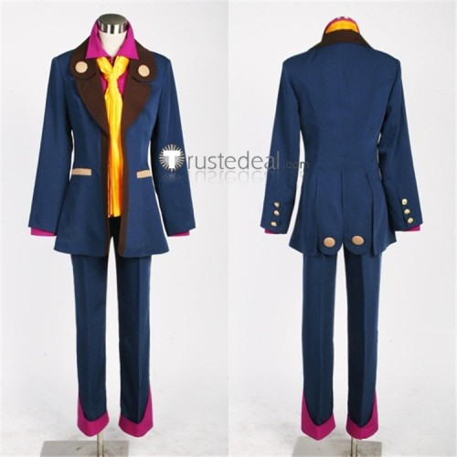 Tales of Xillia 2 Alvin Blue Cosplay Costume