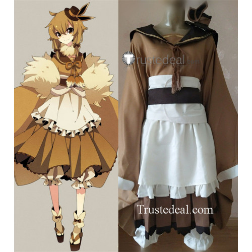 Pokemon Gijinka Eevee Cosplay Costume