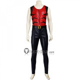 Young Justice Aqualad Red Black Jackson Hyde Cosplay Costume