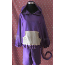Pokemon Gijinka Rattata Purple Cosplay Costume