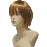 Gintama Silver Soul Okita Sougo Short Brown Cosplay Wig