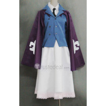 Hetalia Axis Powers France Female GenderBending Purple Cosplay Costume