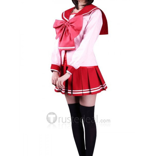 Long Sleeves To Heart Cosplay Costume