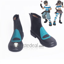 Pokemon Team Aqua Grunts Cosplay Shoes Boots